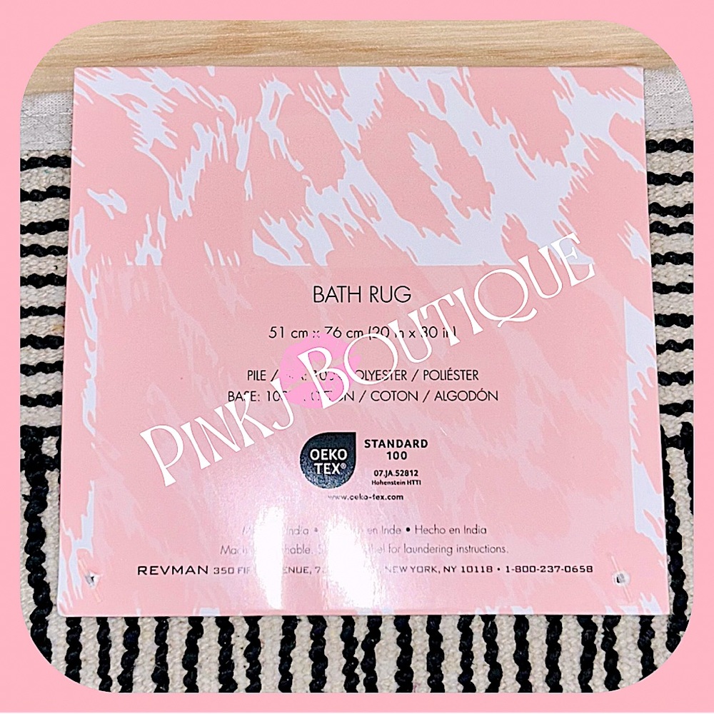 💗👻{Betsey Johnson} Adorable Halloween {Ghost} Flowers Bath Mat | Room Rug! - Picture 3 of 6